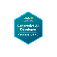 Badge oficial Generative AI Developer Professional