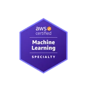 Badge oficial Machine Learning Specialty